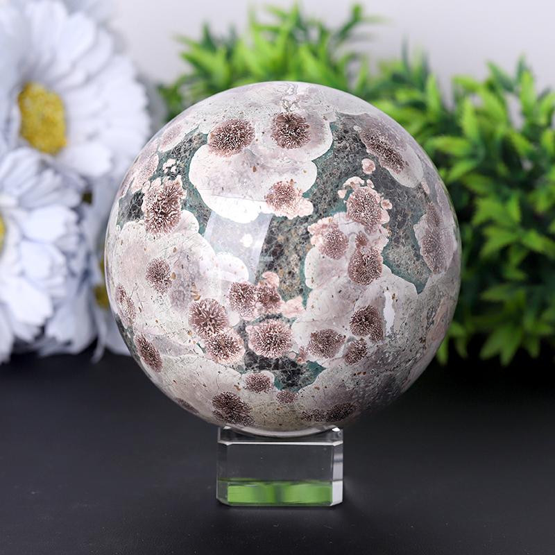 2.5"- 4.0" Firework Agate Sphere Crystal wholesale suppliers