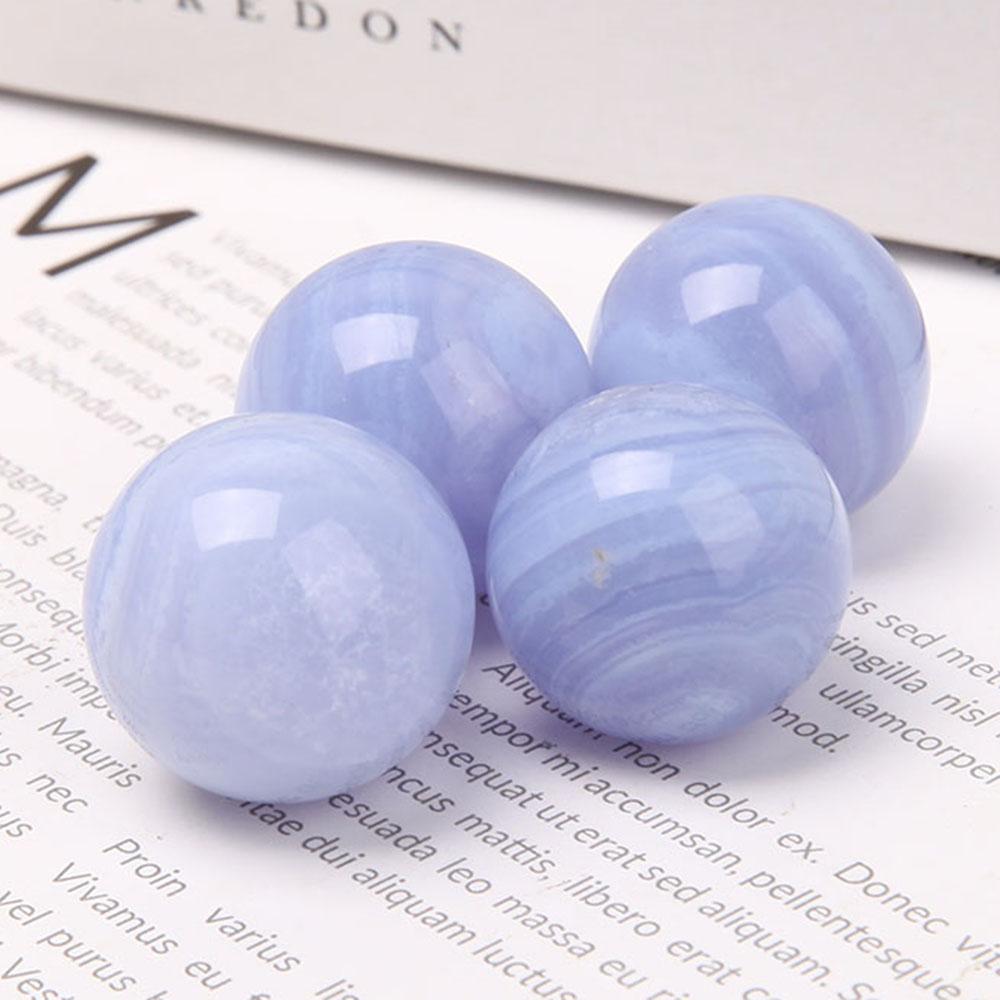 1” Blue Lace Agate Mini Sphere Crystal wholesale suppliers