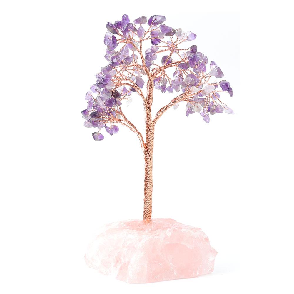 Amethyst Crystal Chips Lucky Tree