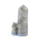 Labradorite Tower with Koala Carving Decor Base Crystal wholesale suppliers