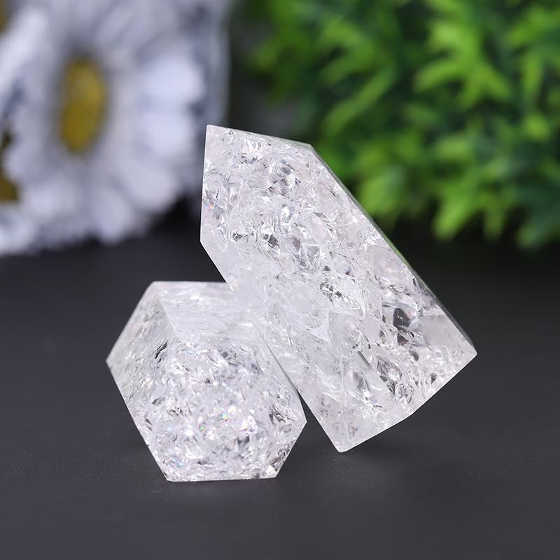 Crack Clear Quartz Point Healing Tower Crystal wholesale suppliers