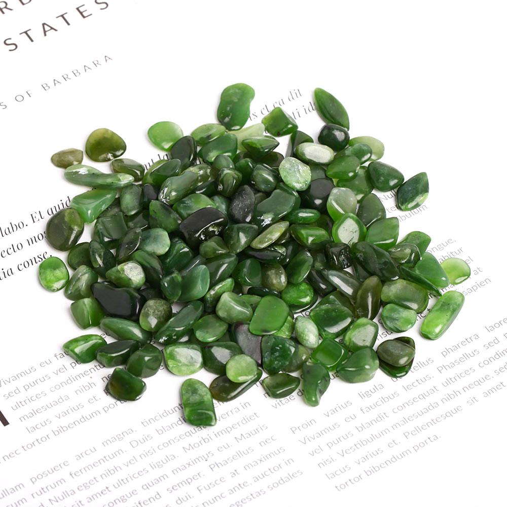 0.1kg Green Jade Crystal Chips Crystal wholesale suppliers