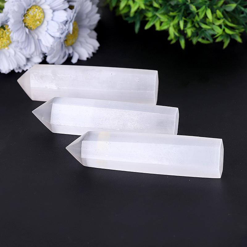 High Quality Selenite Points Healing Crystal Tower Crystal wholesale suppliers