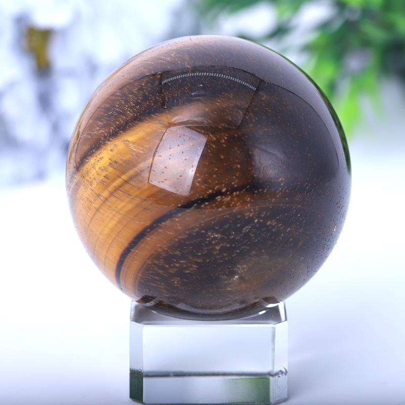 2.0"-4.0" Tiger Eye Sphere Crystal wholesale suppliers