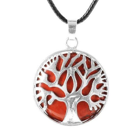 Red Jasper Tree of Life Pendant Jewelry Crystal wholesale suppliers