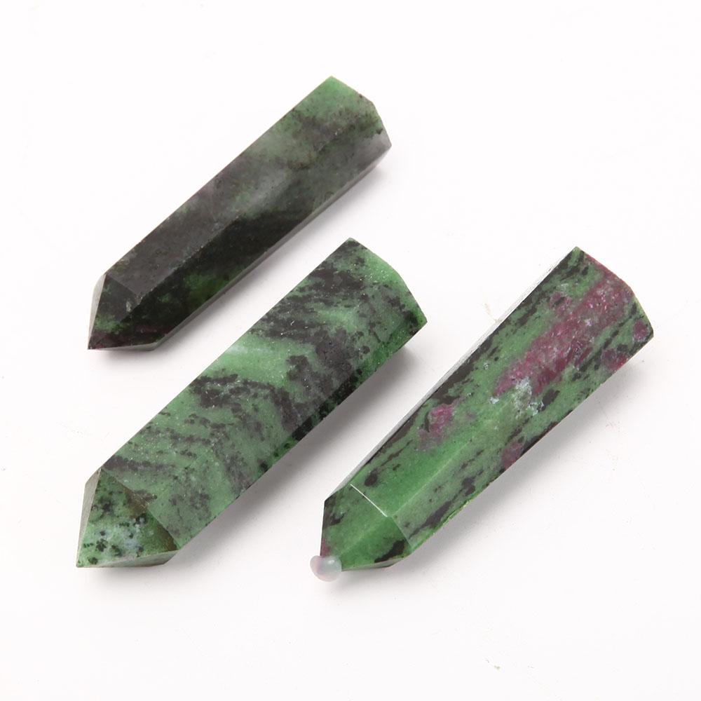 Set of 3 Ruby in Zoisite Crystal Point Crystal wholesale suppliers