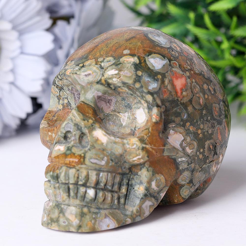 Ocean Jasper Crystal Skull Carvings Crystal wholesale suppliers