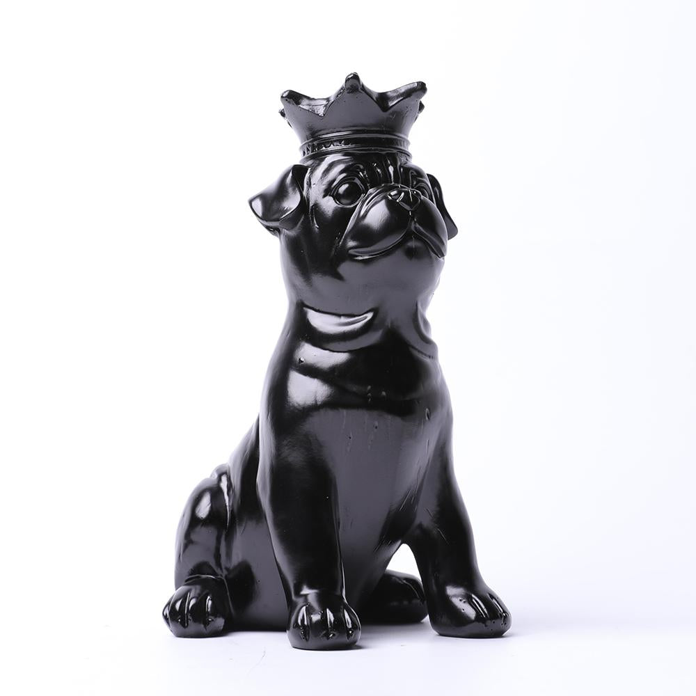 Resin Dog Statue Stand