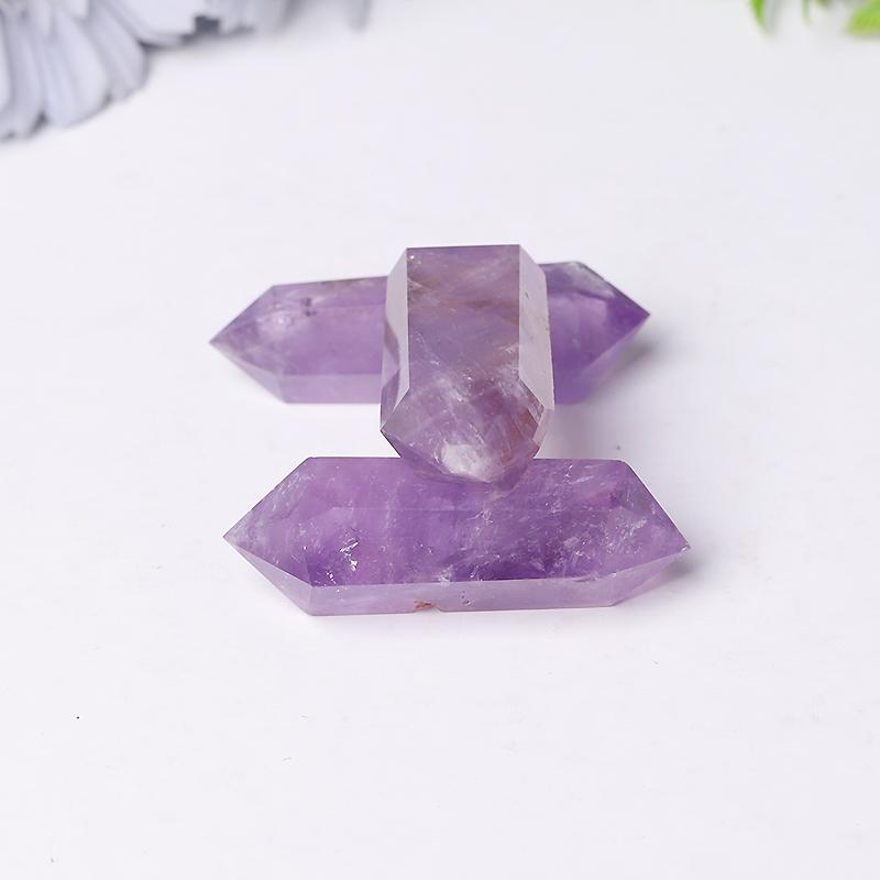 Natural Amethyst Double Terminated Points Crystal wholesale suppliers