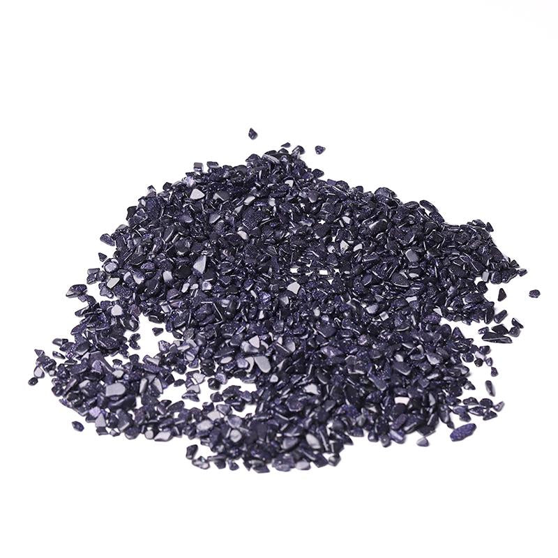 0.1kg Blue Sandstone Chips for Decoration Crystal wholesale suppliers