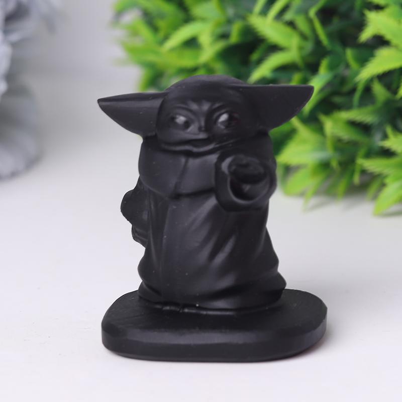 Black Obsidian Master Crystal Carvings Crystal wholesale suppliers