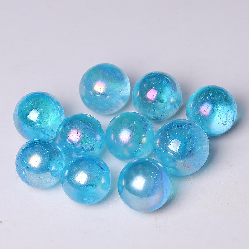 0.25kg Aura Blue Crystal Spheres Crystal wholesale suppliers