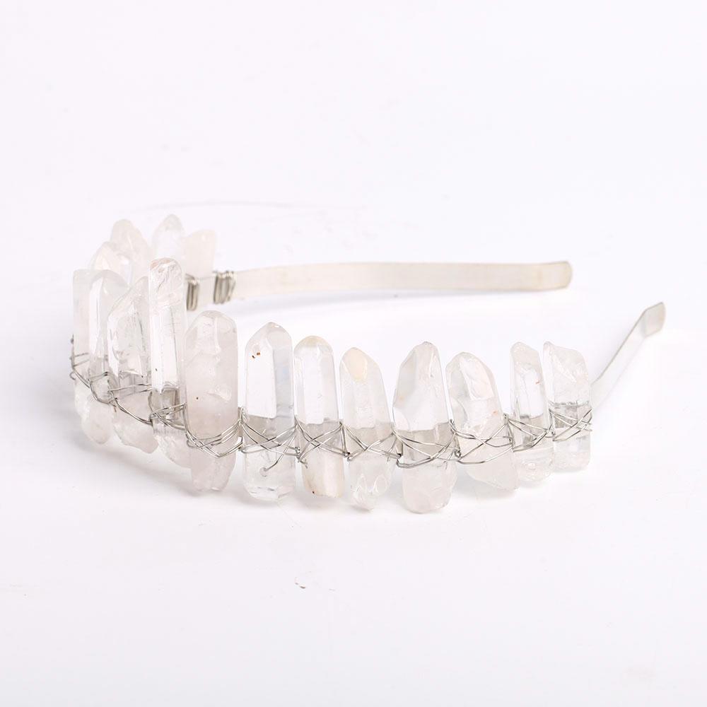 Handmade Raw Quartz Crystal Crown #2 Crystal wholesale suppliers