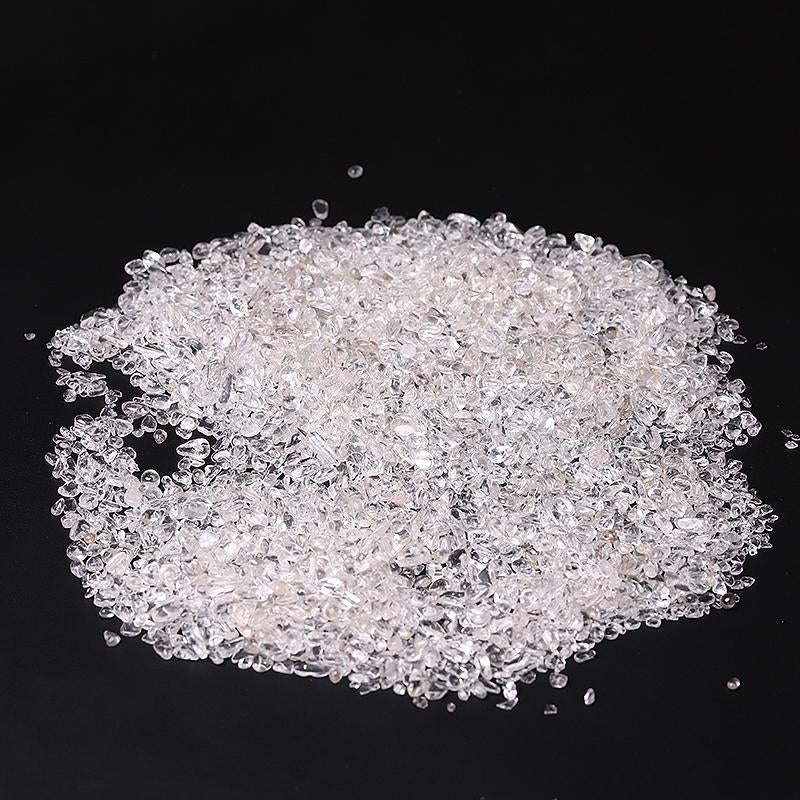 0.1kg High Quality Natural Clear Quartz Chips Crystal Chips for Decoration Crystal wholesale suppliers