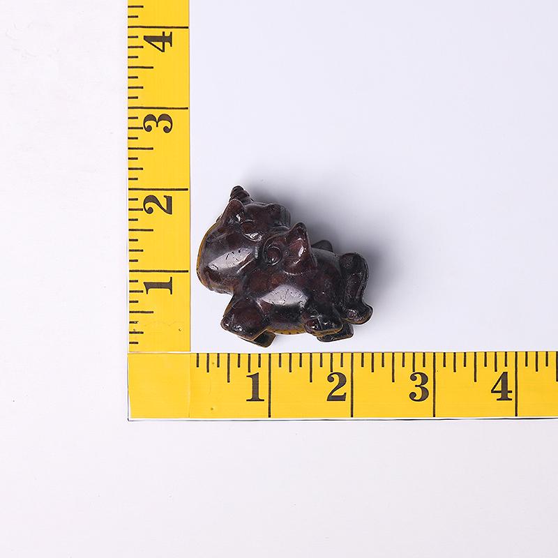 Natural Garnet Unicorn Hand Carving for Collection Crystal wholesale suppliers