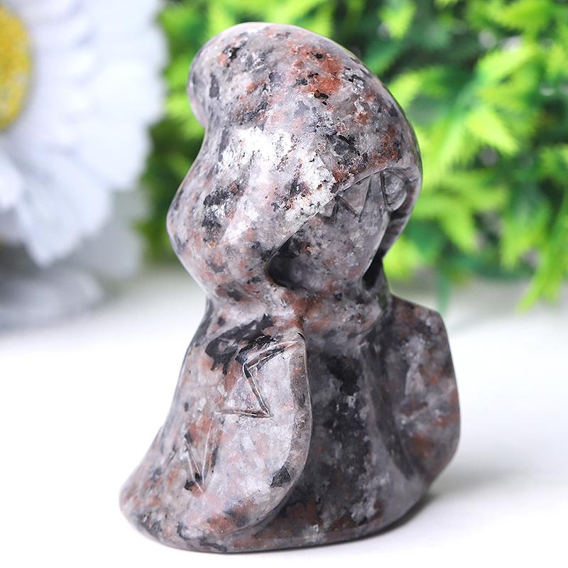 3" Yooperlite Witch Crystal Carvings for Halloween Crystal wholesale suppliers