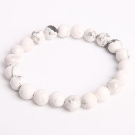 8mm Howlite Crystal Bracelet Crystal wholesale suppliers