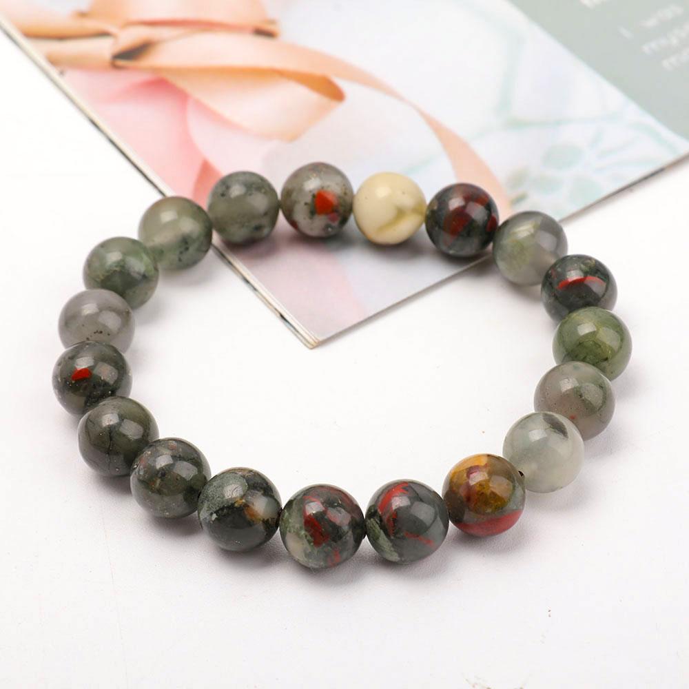 10mm Blood Stone Bracelet Crystal wholesale suppliers