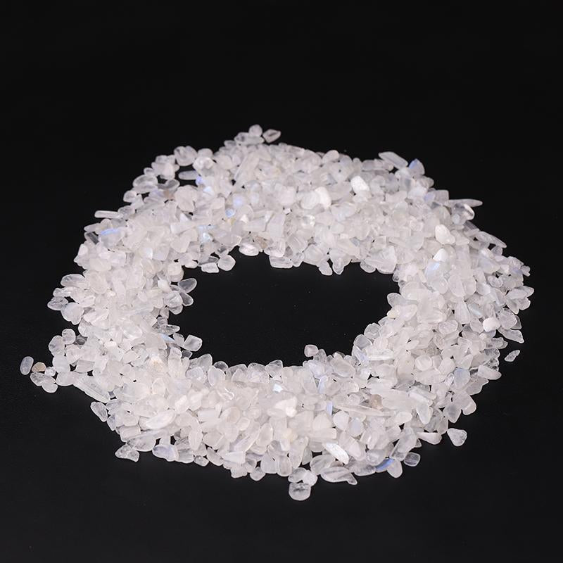 0.1kg High Quality White Moonstone Chips Crystal Chips for Decoration Crystal wholesale suppliers