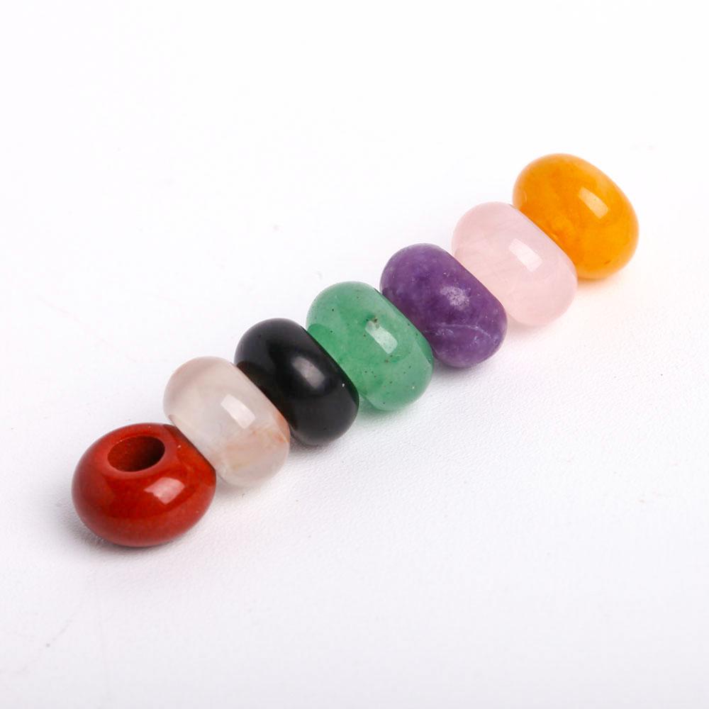 Donuts Shape Chakra Crystal Necklace Jewelry Crystal wholesale suppliers