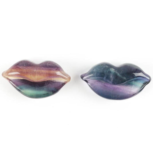 Fluorite Lips Carvings