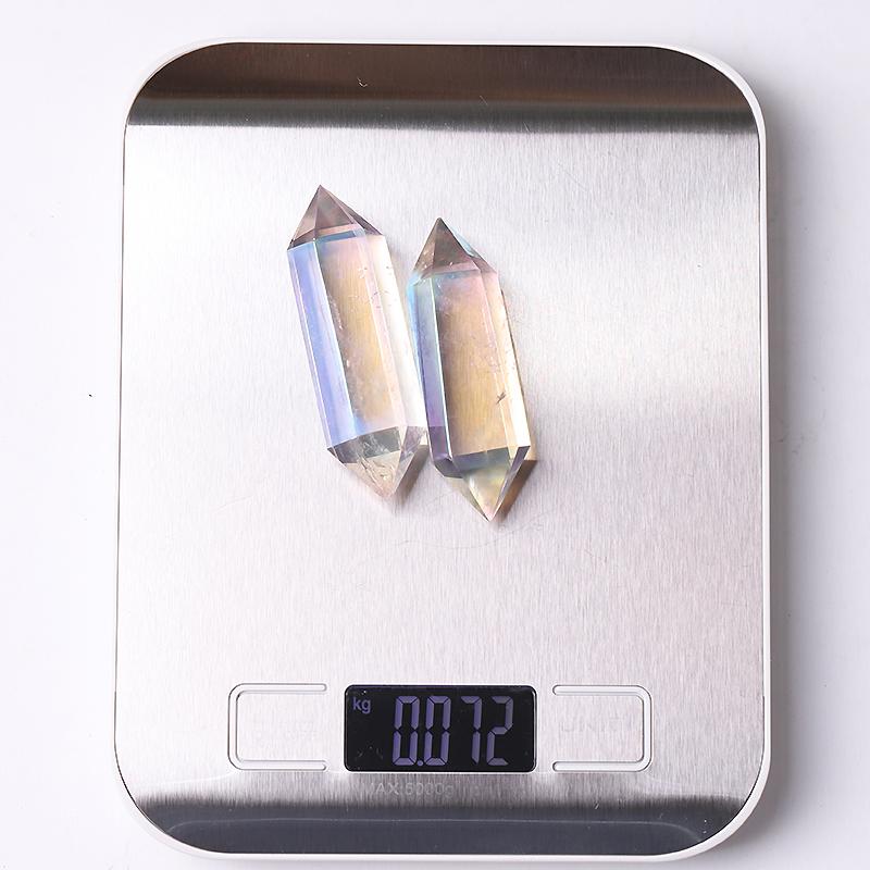 Aura Clear Quartz Double Terminated Point Crystal wholesale suppliers