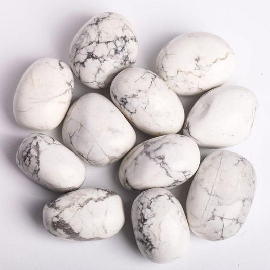 0.1kg Howlite Crystal Tumbles Crystal wholesale suppliers