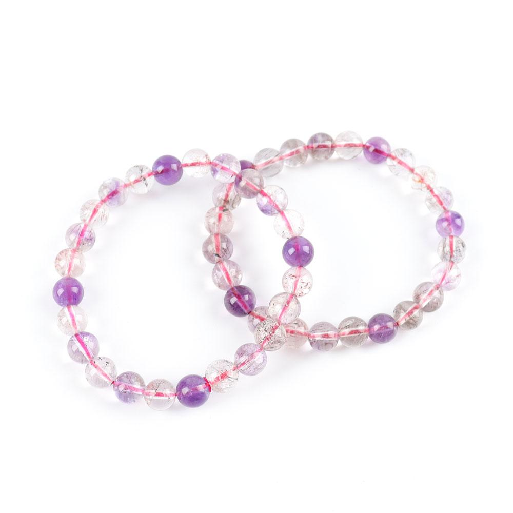 Rutilated Amethyst Mixed Bracelet Crystal wholesale suppliers