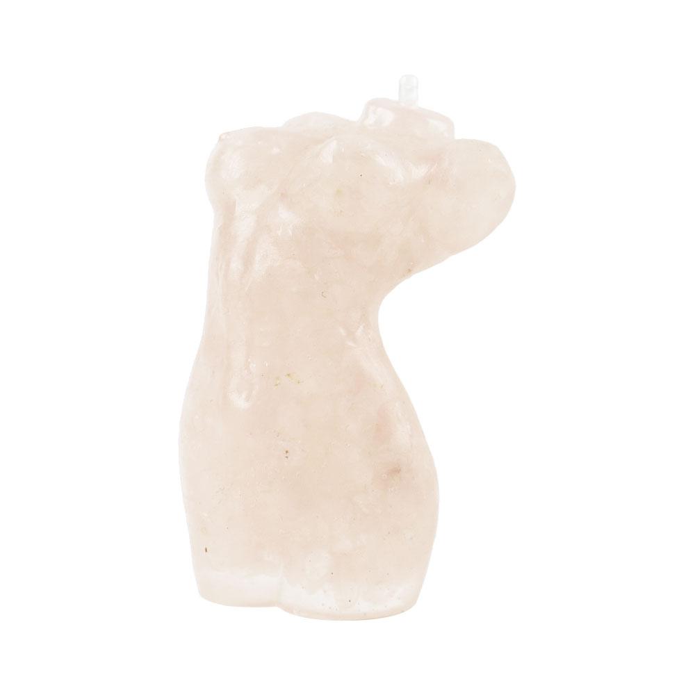 Rose Quartz Crystal Chips Resin Models