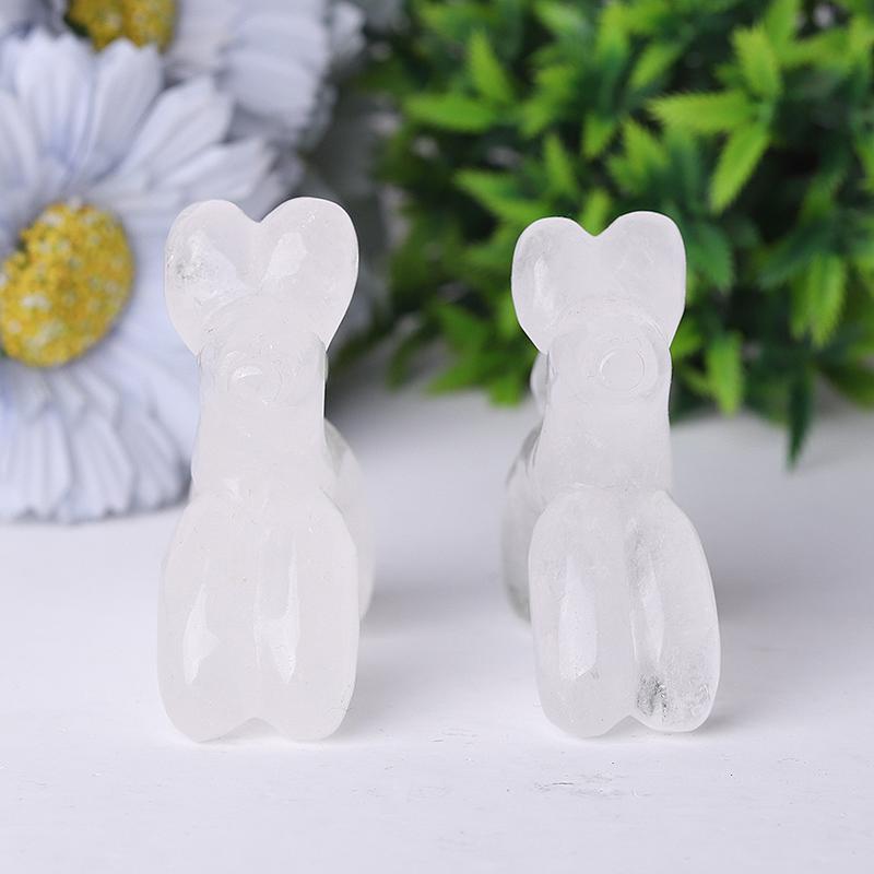 2.8" Balloon Dog Crystal Carvings Crystal wholesale suppliers