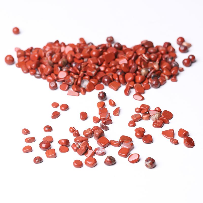 0.1kg 5-7mm Red Jasper Chips for Healing Crystal Chips Crystal wholesale suppliers