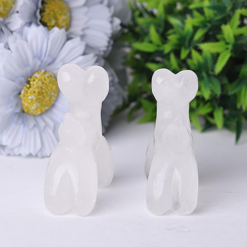 2.8" Balloon Dog Crystal Carvings Crystal wholesale suppliers