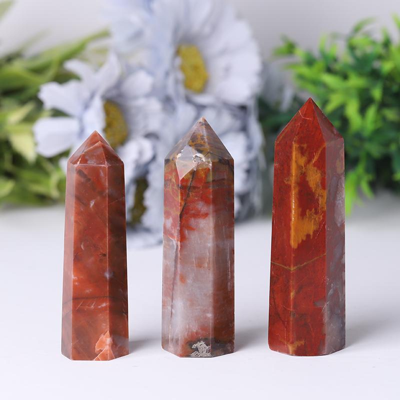 Wholesale Natural Agate Point Healing Tower Crystal wholesale suppliers