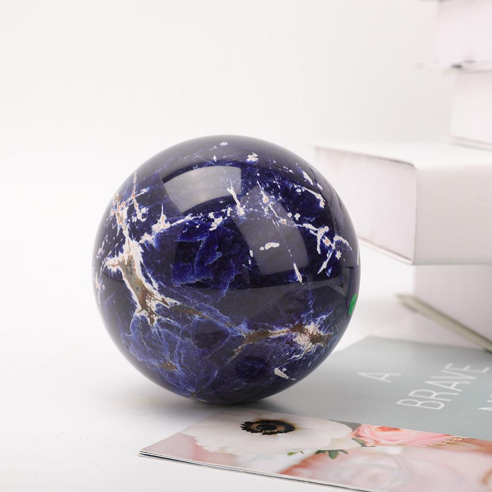 4.0" Sodalite Sphere Crystal wholesale suppliers