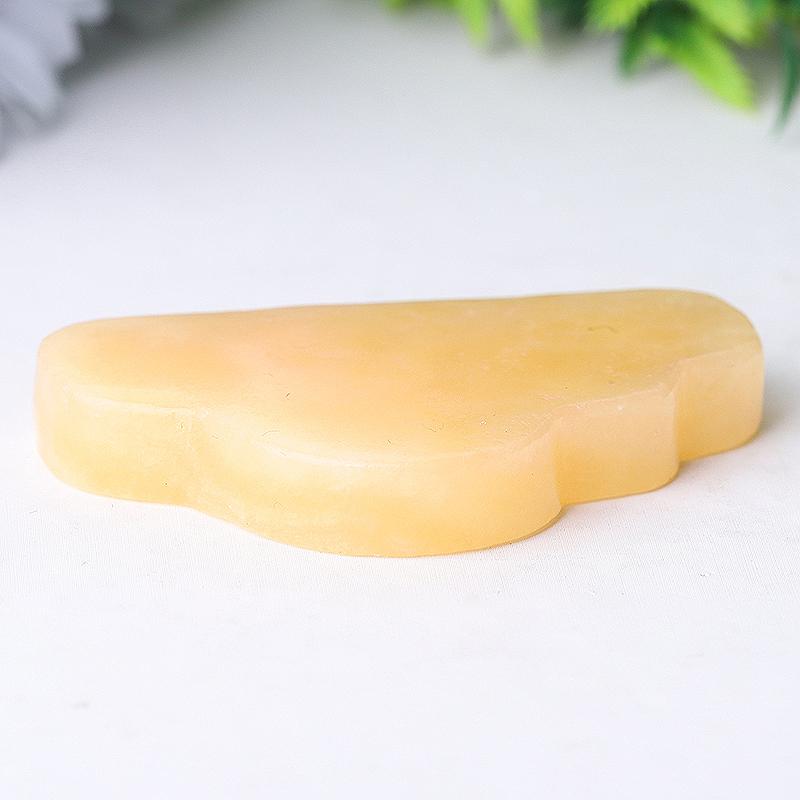 2.8" Yellow Jade  Cloud Crystal Carvings Crystal wholesale suppliers