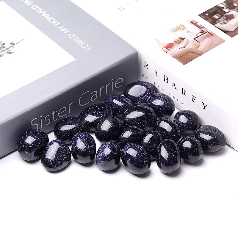 0.1kg Blue Sandstone Tumbles Crystal Tumbles for Healing Crystal wholesale suppliers