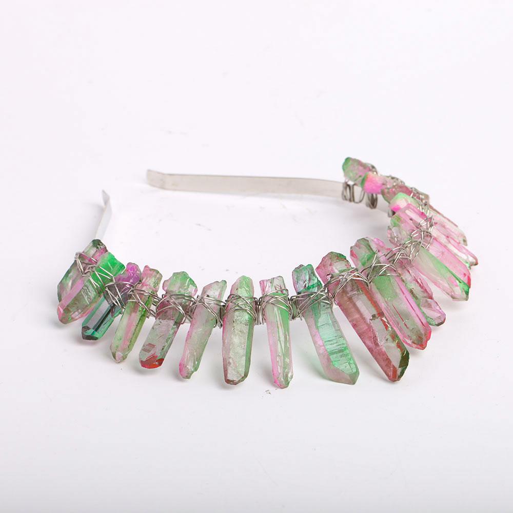 Handmade Raw Quartz Crystal Crown #2 Crystal wholesale suppliers