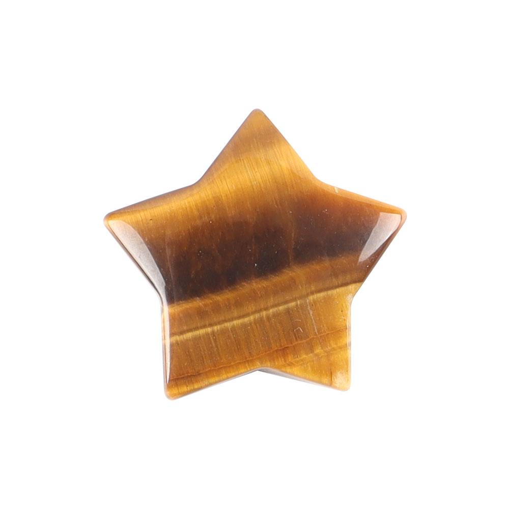 Crystal Carving Polished Star Shape Palm Pocket Stones Crystal wholesale suppliers