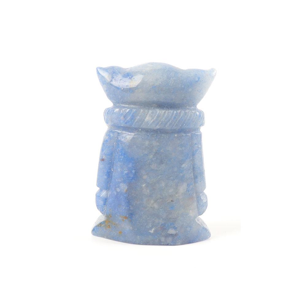 Blue Aventurine Crystal Carving Yoda 2" Crystal wholesale suppliers