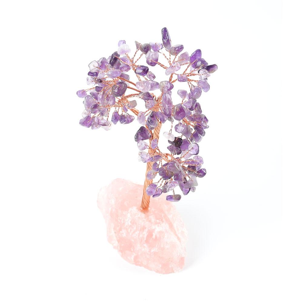 Amethyst Crystal Chips Lucky Tree