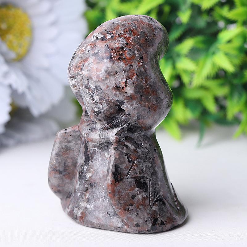 3" Yooperlite Witch Crystal Carvings for Halloween Crystal wholesale suppliers