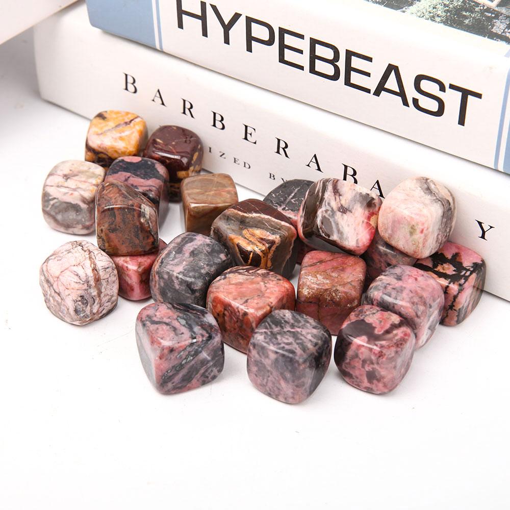 0.1kg Rhodonite Cubes Bag Crystal wholesale suppliers