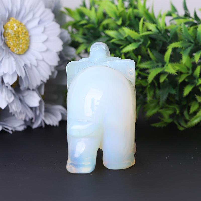 Opalite Elephant Crystal Carvings Crystal wholesale suppliers