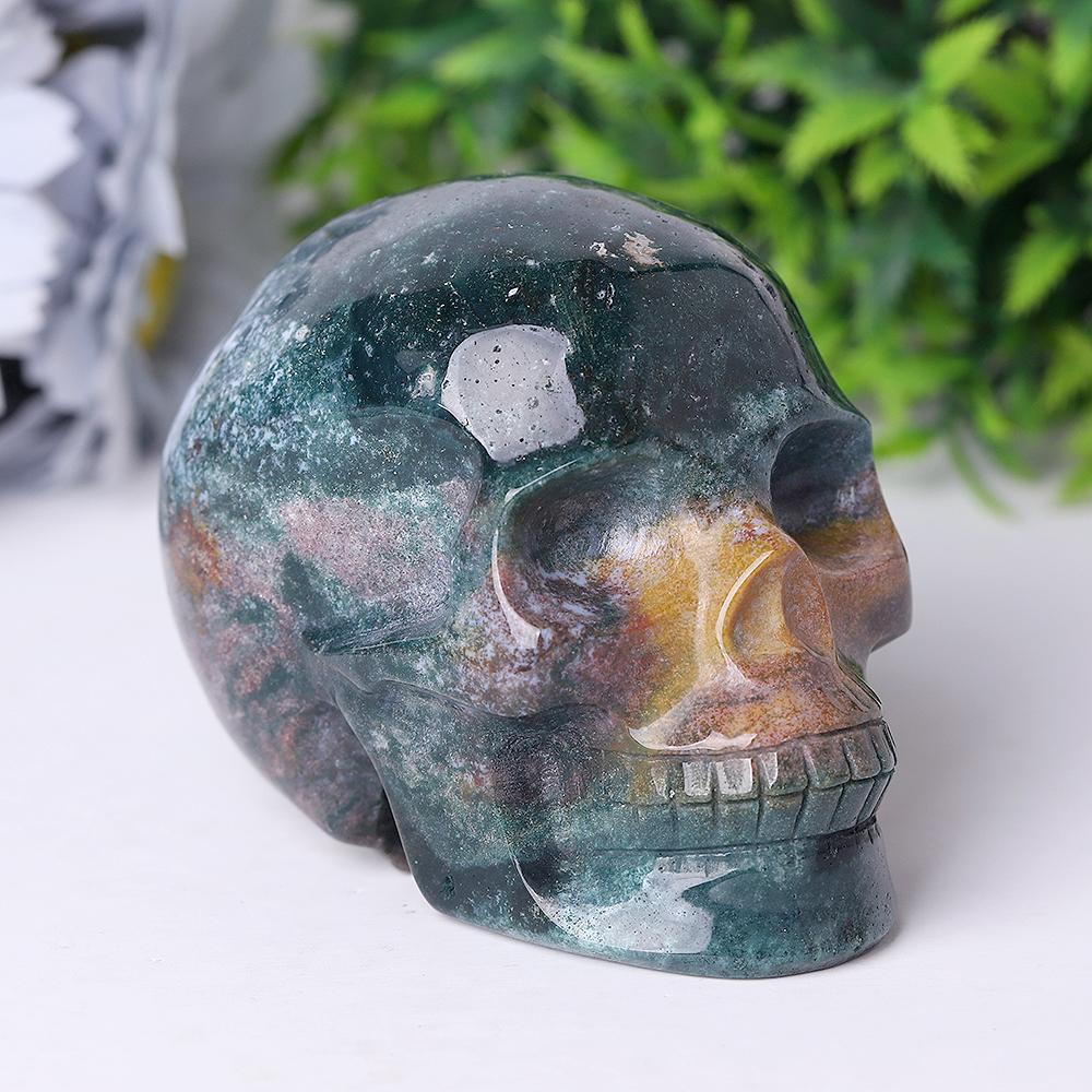 Ocean Jasper Crystal Skull Carvings Crystal wholesale suppliers