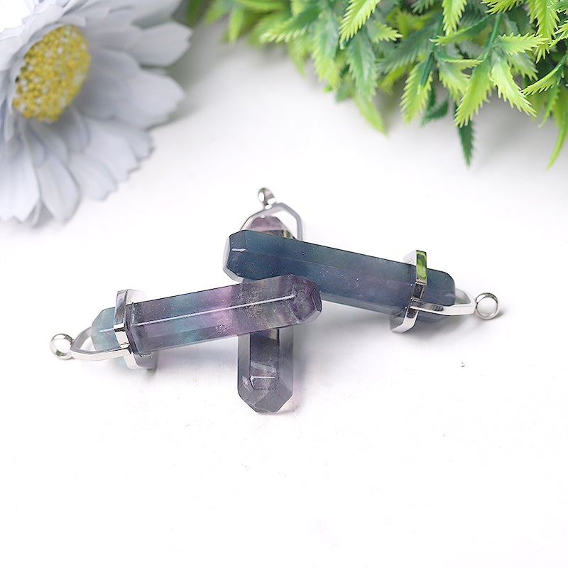 2.3" Fluorite Crystal Pendant Crystal wholesale suppliers