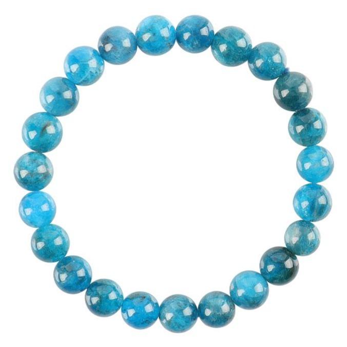 8mm Blue Apatite Bracelet Crystal wholesale suppliers