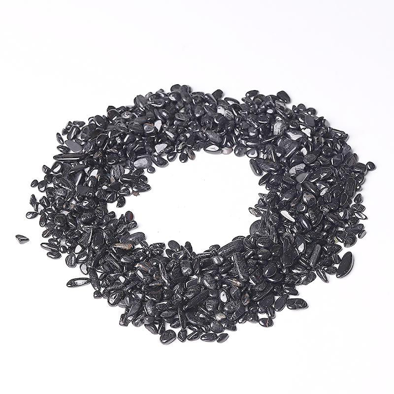 0.1kg Natural Black Tourmaline Chips Crystal wholesale suppliers