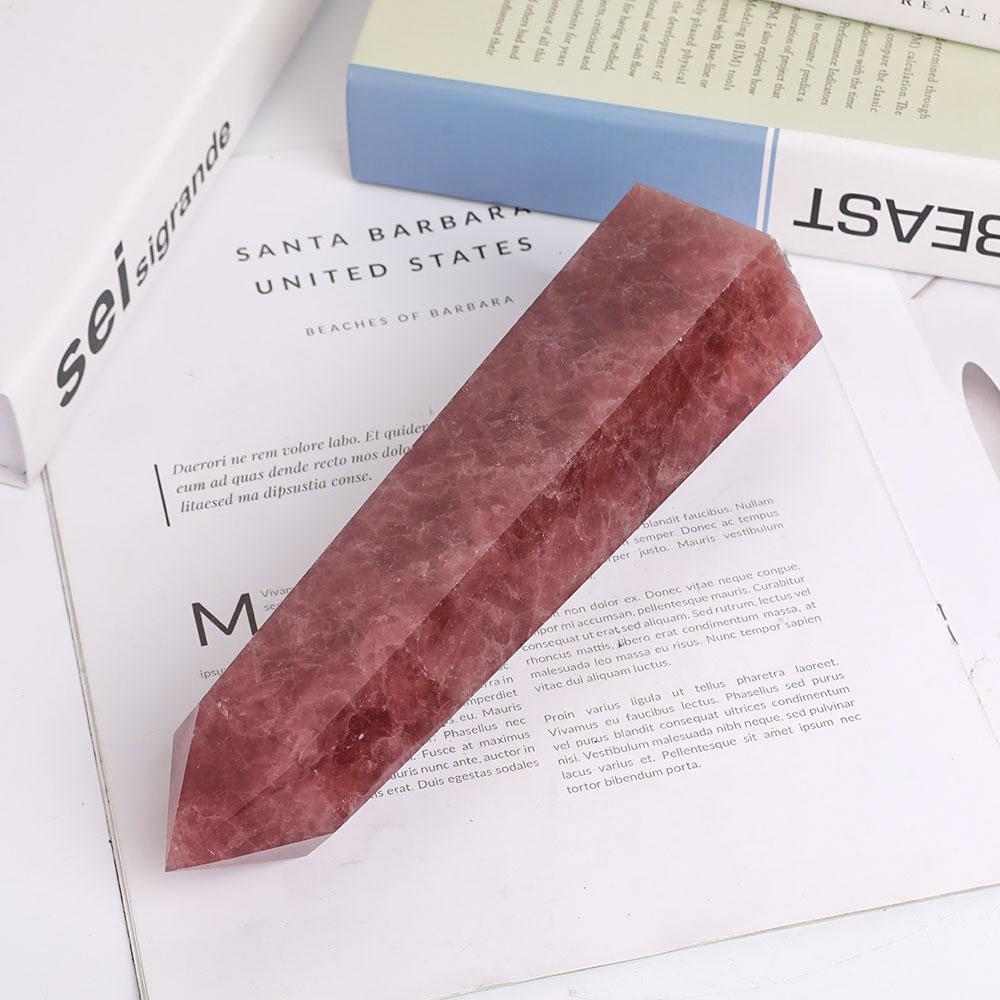 Strawberry Quartz Tower Crystal wholesale suppliers