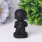 Black Obsidian American Captain Crystal Carvings Crystal wholesale suppliers
