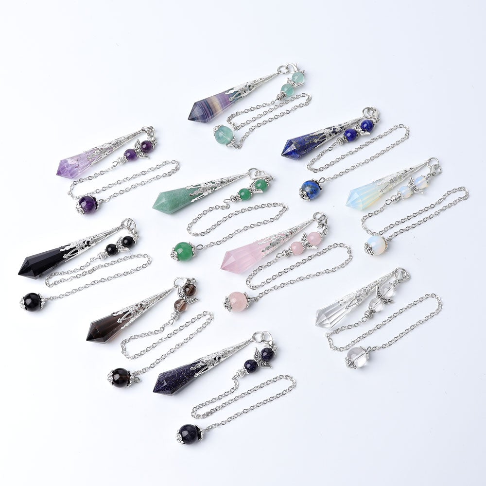 11.8" Long Chain Crystal Pendulum Crystal wholesale suppliers